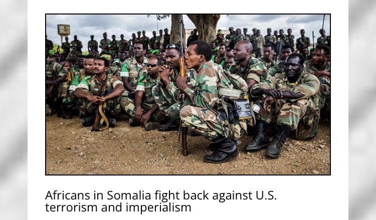 MindsetUhuru's tweet photo. @BrooklynsOwn90 Really? We thought they never left “U.S. military kills 150 Africans in Somalia” - https://t.co/SIQBjDeowC #TBSNFlashback #AfricanInternationalism https://t.co/uwe5wf15g1