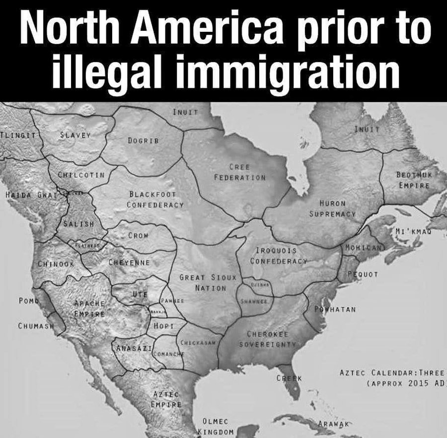 Philmachinist's tweet photo. @McFaul @stockdograncha Unless you're Indigenous, you came from immigrant families... https://t.co/rldOQ9wKrG