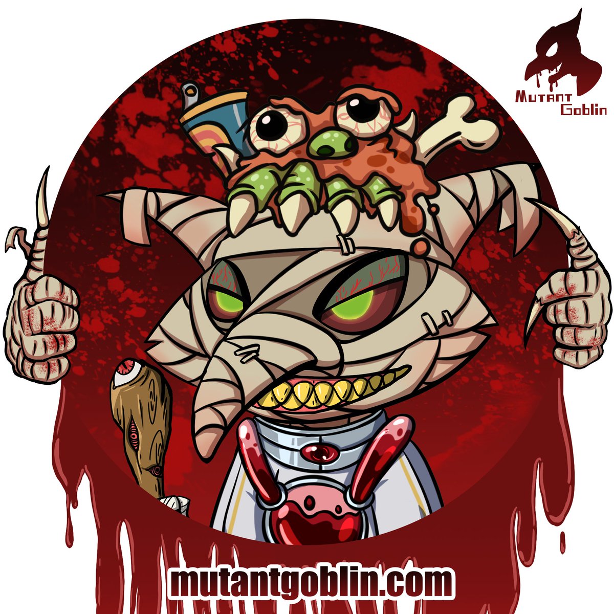 MutantGoblin_'s tweet photo. Crimson Moon
#MutantGoblin #art #NFT #ethereum #opensea https://t.co/mpym1IkLSG