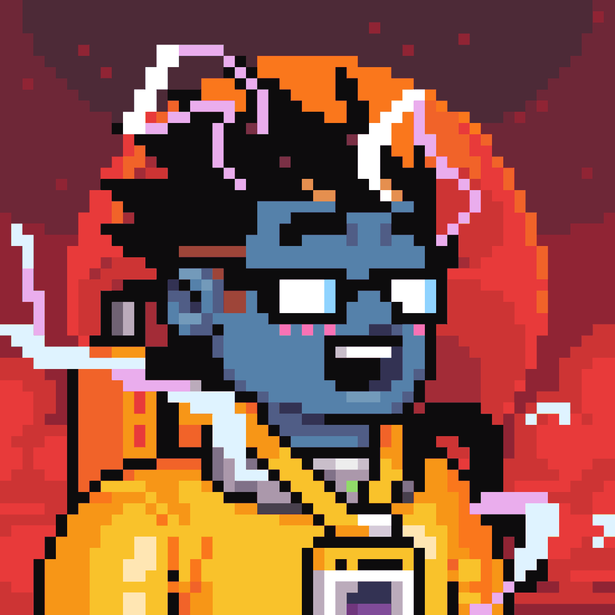 Yea I paid .4 eth so I can have lightening. I will never fade the <a href="/KaijuKingz/">KaijuKingz</a> team. 

Meet Static Shock: Obtained the ability to emit electricity after a failed Kaiju experiment. Here's a still image of him as the accident happened. 

Baby:✅
Mutant:✅
Scientist:✅
Genesis: ⁉️