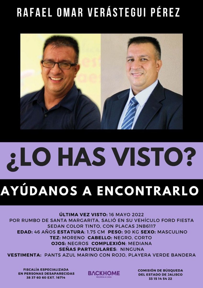 Por favor, es urgente compartirlo y estar atentos.