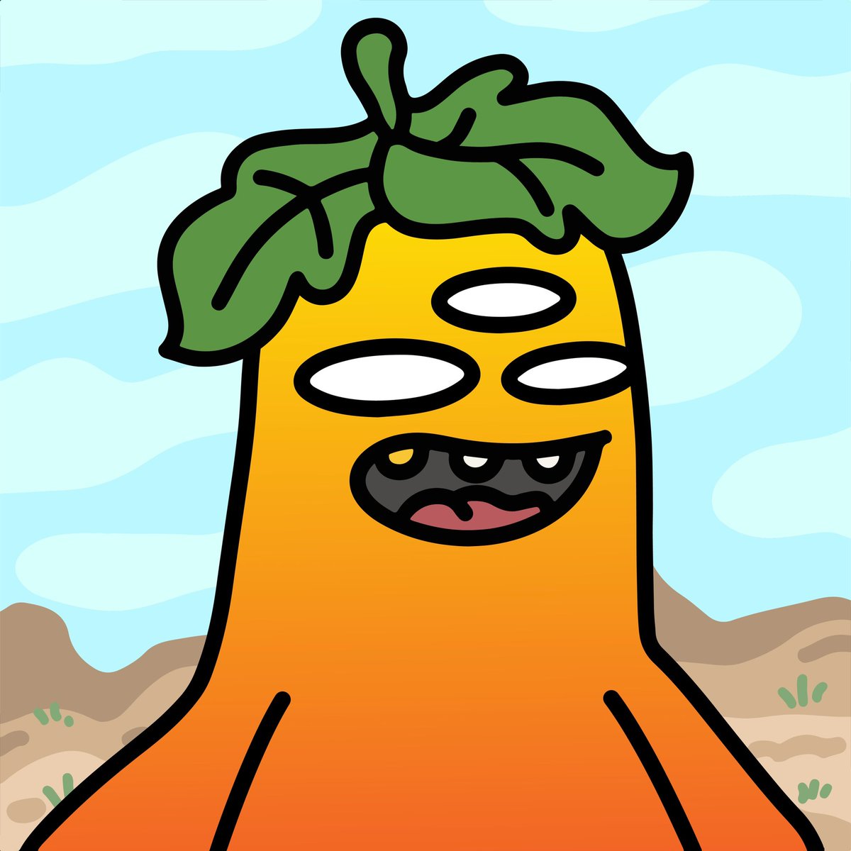 BedbugsNFT's tweet photo. orange you glad the grimbogs are here? https://t.co/GIfZthxVBv
