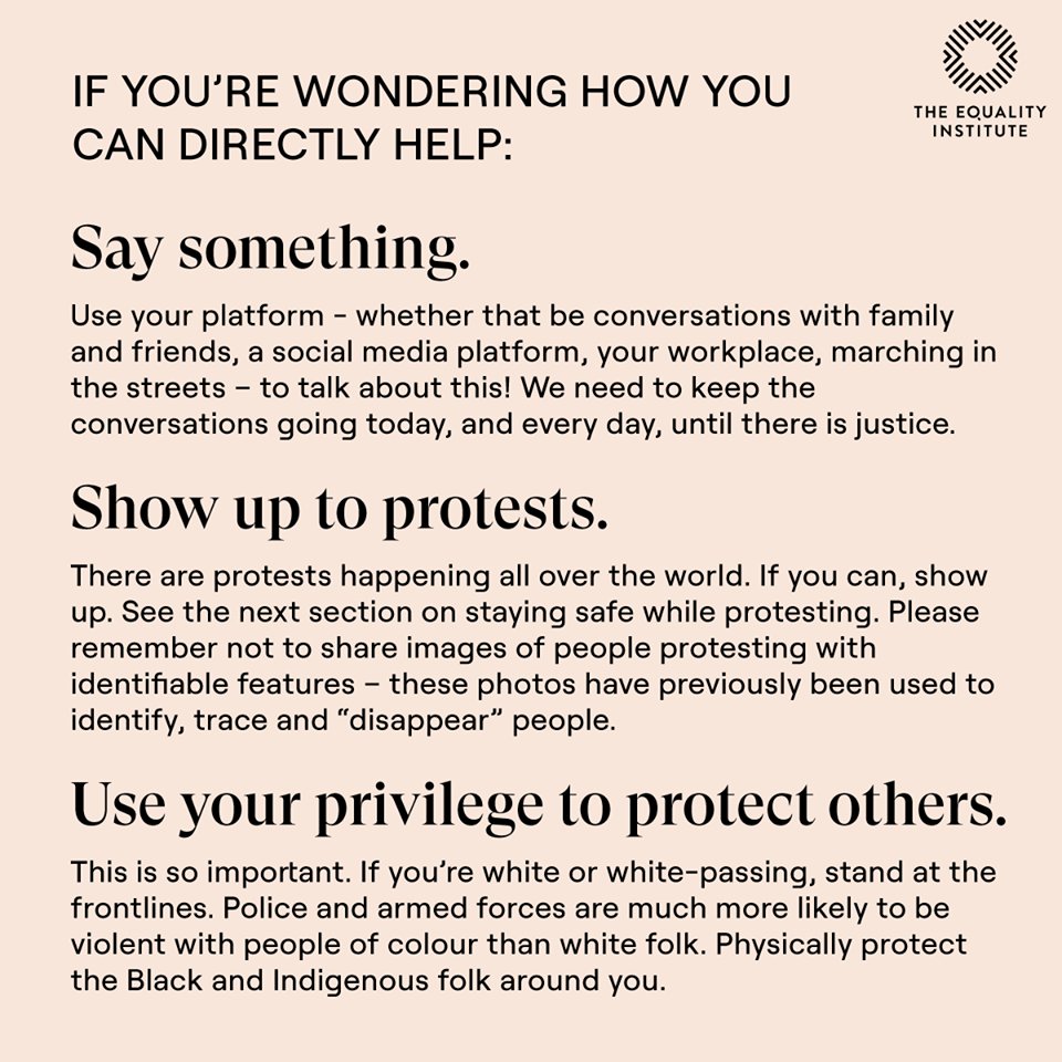 YourEDIDude's tweet photo. If you’re wondering what #antiracism actions you can embed, here are some great examples to make a difference. 

#RootItOut #DoBetter #BeBetter #Love #Kindness #Respect https://t.co/QVLkjQIP1P