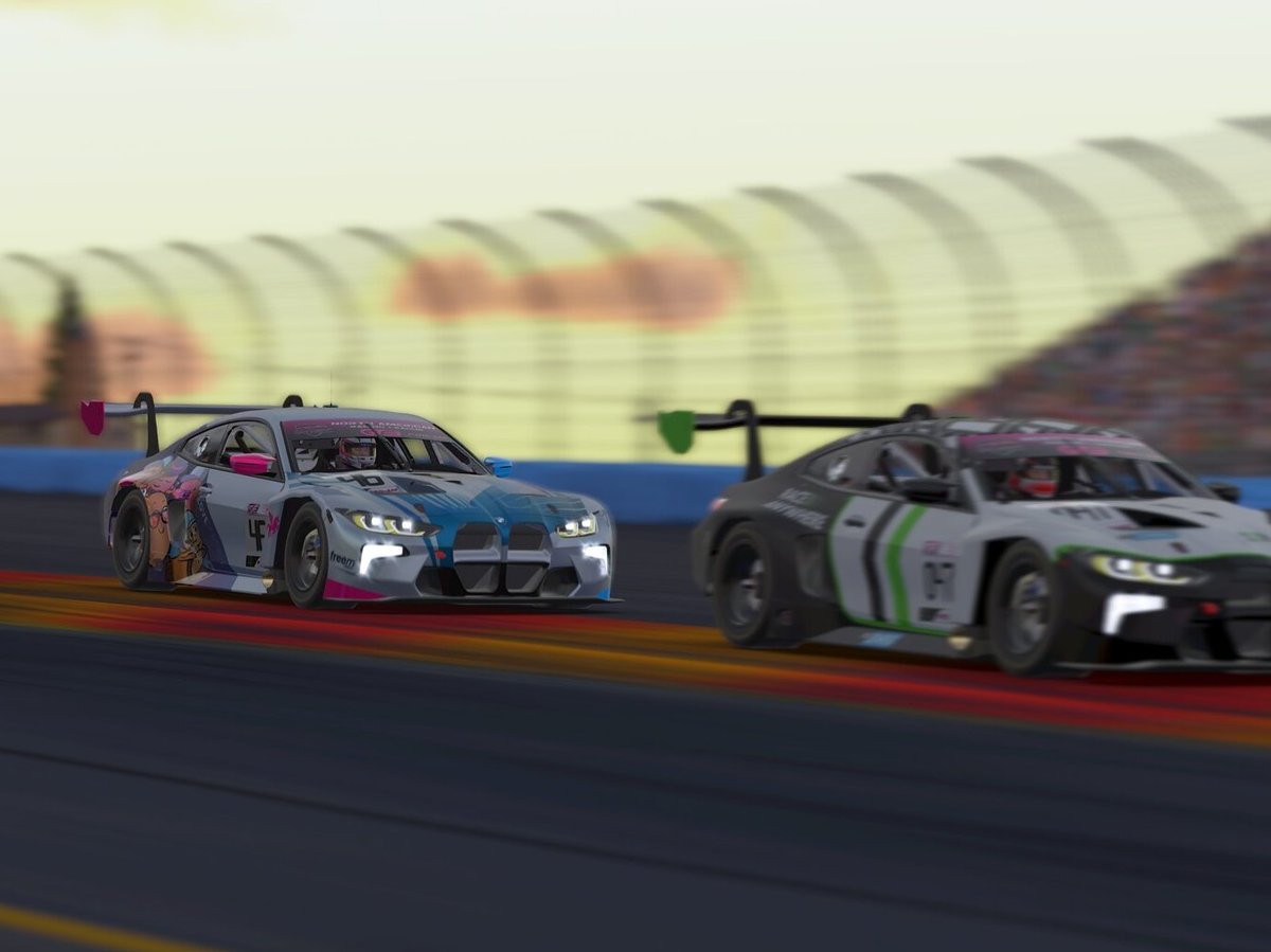 LoveFortySix (@lovefortysix) on Twitter photo We finished 24h of Watkins Glen on P6 in Pro/Am Class!🏁🍾
<a href="/NARL_iRacing/">North American Racing League</a> did amazing event👍🏻
I did 238 laps with my <a href="/TMThrustmaster/">Thrustmaster Official</a>! I'm toasted, but happy😊
That was great team work with Olympus eSports🤗
Thank you guys for all your support🥰💖
#thrustmaster #simracing We finished 24h of Watkins Glen on P6 in Pro/Am Class!🏁🍾
<a href="/NARL_iRacing/">North American Racing League</a> did amazing event👍🏻
I did 238 laps with my <a href="/TMThrustmaster/">Thrustmaster Official</a>! I'm toasted, but happy😊
That was great team work with Olympus eSports🤗
Thank you guys for all your support🥰💖
#thrustmaster #simracing