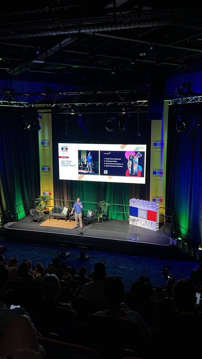 Always great to hear from <a href="/JulesLund/">Jules Lund</a> on all things creator economy, how it’s grown and where it’s headed next. #CannesinCairns