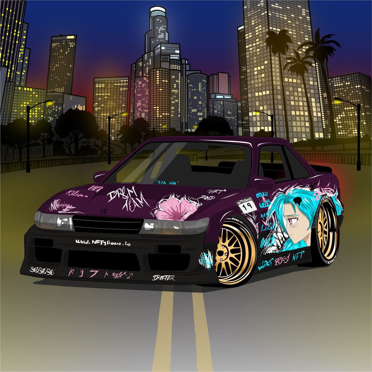 NFTyRacer's tweet photo. ⚠️The S13 Collection is minting now⚠️
https://t.co/k3OUcL8bRM
🚀🚀🚀
Come grab your drift car PFPs!!!
#NFTdrop #NFTCollection #Drift https://t.co/niQYAyjtZ6