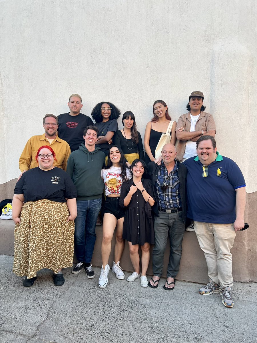 moi_cis's tweet photo. I am eternally grateful to our Staff, Fellows, and Advisors for being willing to dive deeply and hold each other in our entirety — our experiences, our dreams, our joy.

This is our 2022 Native Lab 💛 Welcome to Sundance 🎞 #NativeLab #IndigenousFilm #IndigenousTV #Sundance https://t.co/EwxEtl0zzm
