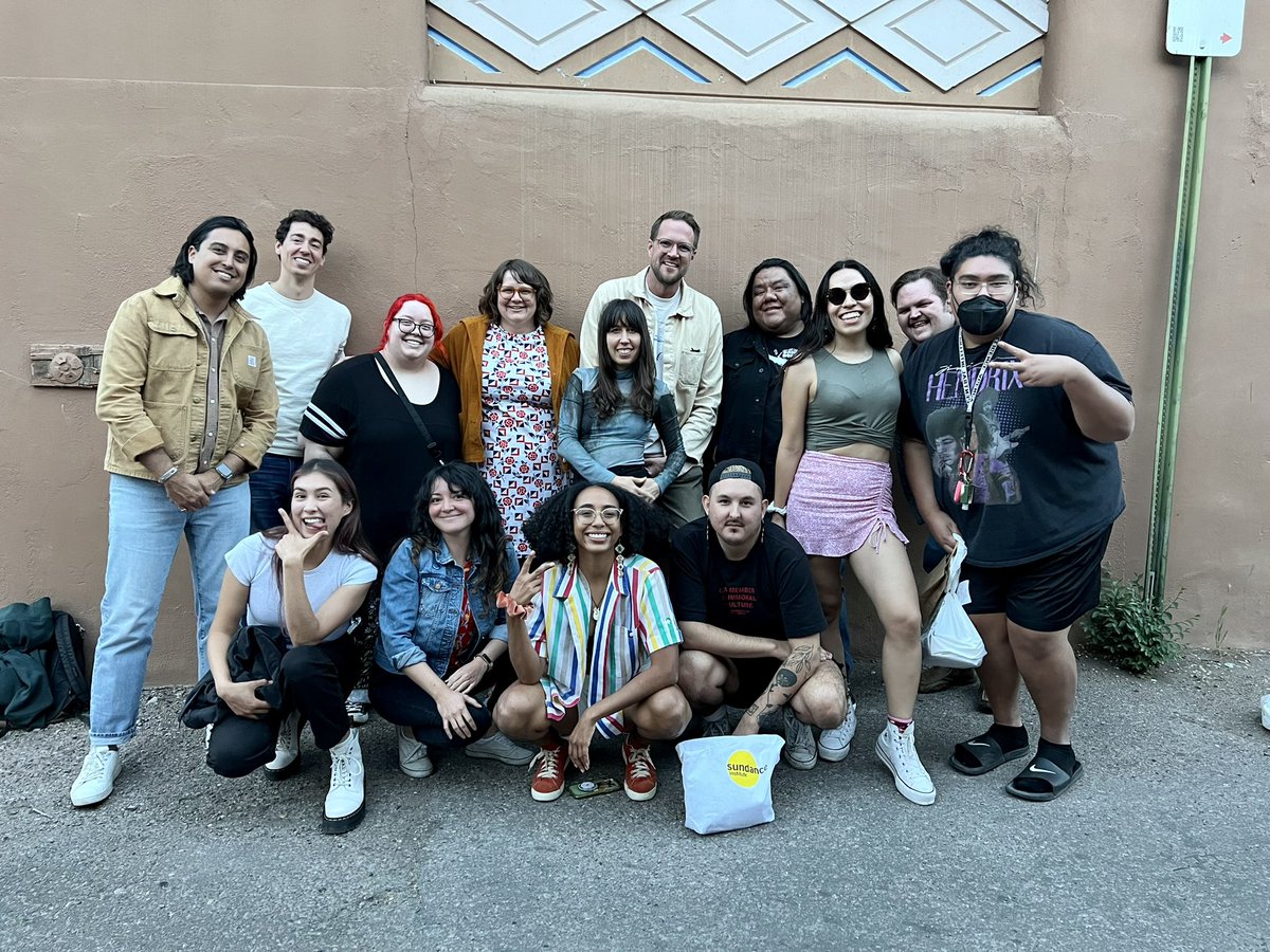 moi_cis's tweet photo. I am eternally grateful to our Staff, Fellows, and Advisors for being willing to dive deeply and hold each other in our entirety — our experiences, our dreams, our joy.

This is our 2022 Native Lab 💛 Welcome to Sundance 🎞 #NativeLab #IndigenousFilm #IndigenousTV #Sundance https://t.co/EwxEtl0zzm