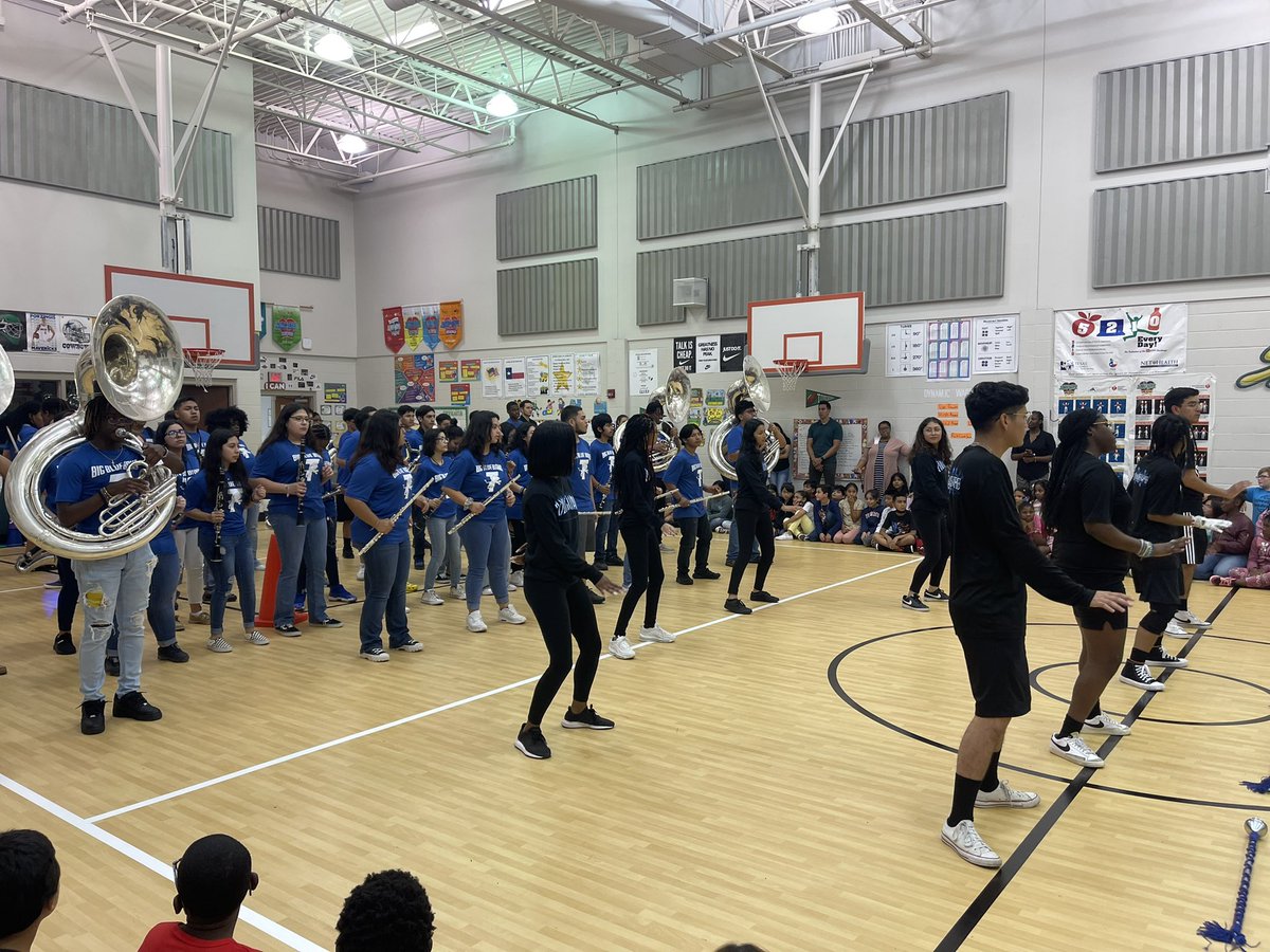 The Big Blue Band (@thsbigblueband) on Twitter photo The Big Blue Band performing at Ramey Elementary STAAR Rally. Thanks for allowing us to perform and support the future Lions as they prepare to pass the STAAR. <a href="/THSBigBlueBand/">The Big Blue Band</a> <a href="/RameyTylerISD/">Ramey Elementary</a> <a href="/FineArtTylerISD/">Tyler ISD Fine Arts</a> <a href="/TylerHighLions/">Tyler High School</a> The Big Blue Band performing at Ramey Elementary STAAR Rally. Thanks for allowing us to perform and support the future Lions as they prepare to pass the STAAR. <a href="/THSBigBlueBand/">The Big Blue Band</a> <a href="/RameyTylerISD/">Ramey Elementary</a> <a href="/FineArtTylerISD/">Tyler ISD Fine Arts</a> <a href="/TylerHighLions/">Tyler High School</a>