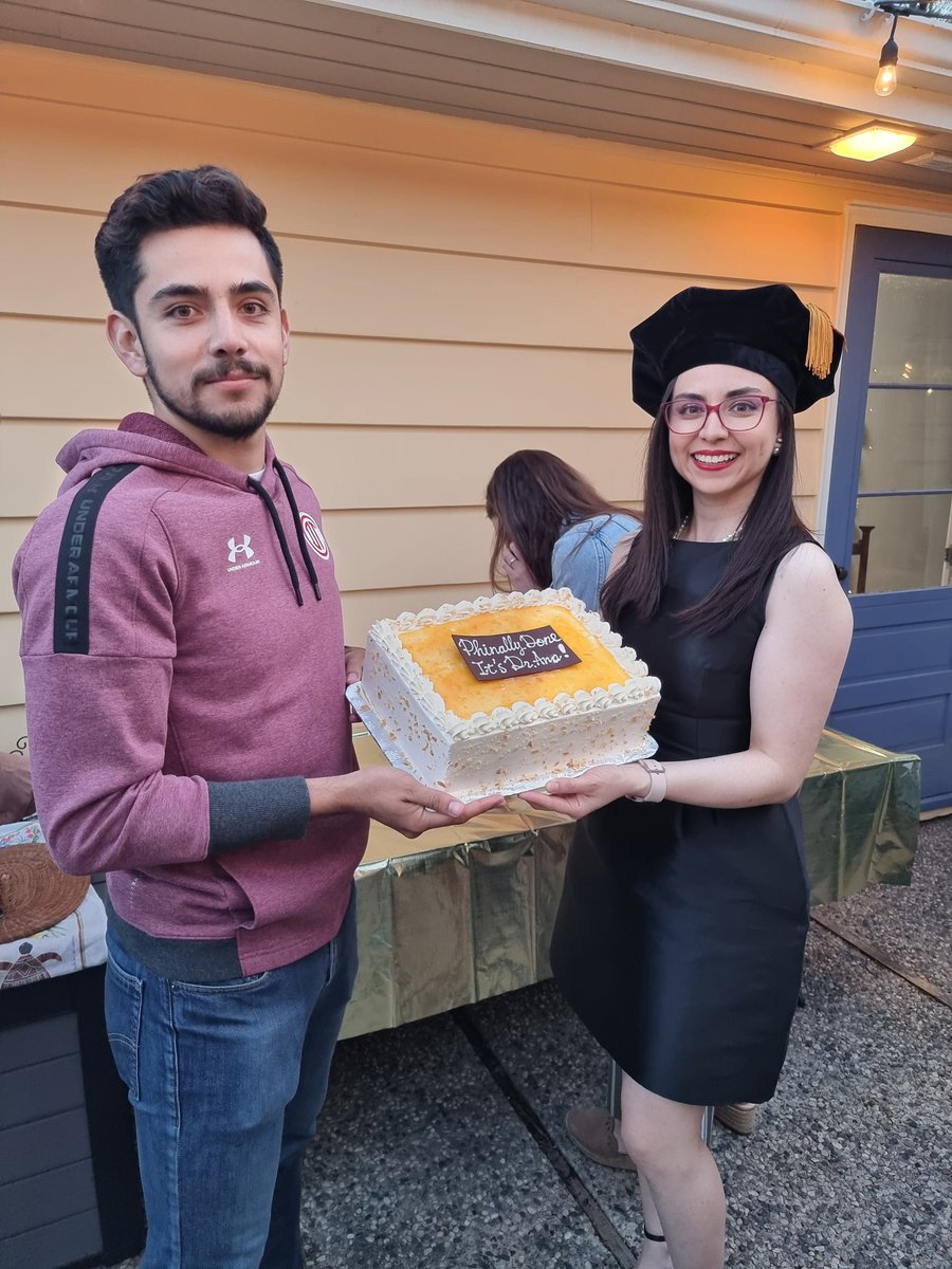 ana__who's tweet photo. Once a bison, always a bison 🦬 #PhinisheD #NDSUtrue #DrCereals #graduation2022 https://t.co/XAdWxIEqFc