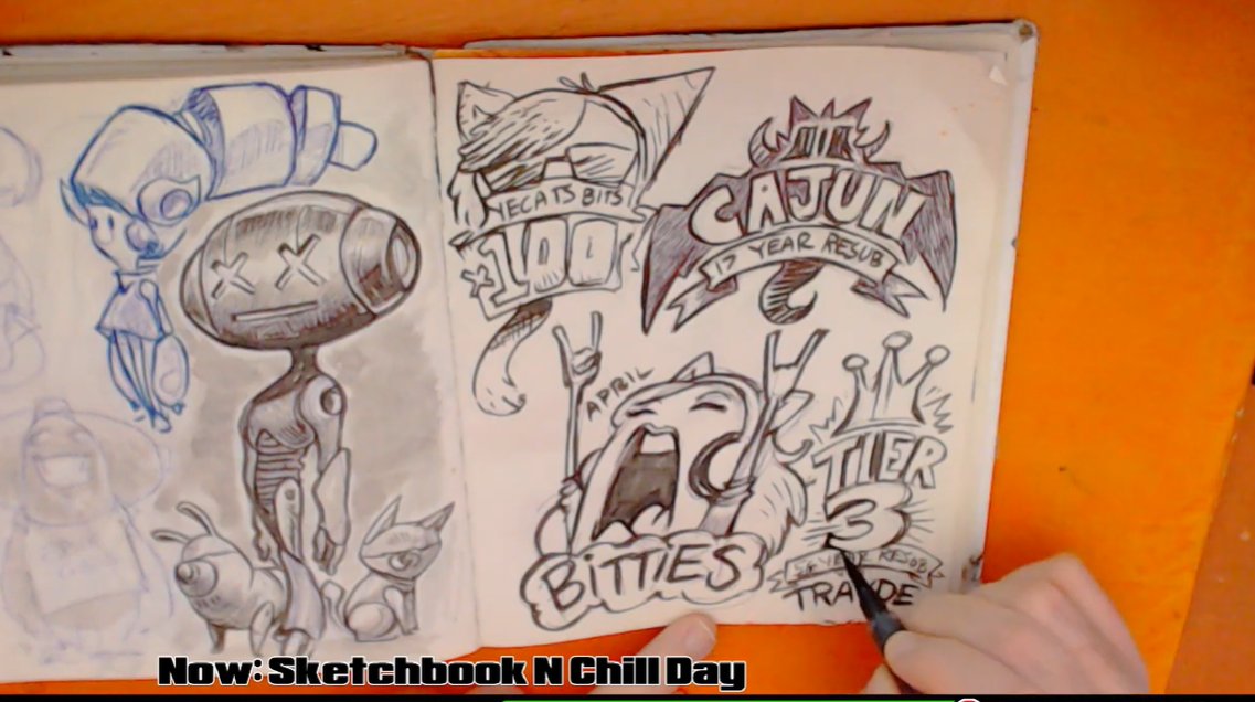EryckWebb's tweet photo. Watch this long-form video from todays sketchbook drawing and chill with the crew! And see folks tomorrow 10amET for digital Drawing Request action
https://t.co/vYJWGVrTKb
#sketchbook #drawing #pen #pencil #keepcalmanddraw https://t.co/1MRIFzrlRO