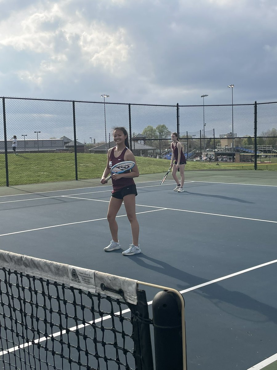 CougsSports's tweet photo. Congrats to @CougsSports #1 doubles team of Savannah Dennison and McKenzie Turner on their 1st Round win in the @KHSAA Region Tournament. These young ladies fell in their 2nd round match but improved so much over the course of the season! Congrats ladies! #GoCougs #CROSSisBOSS https://t.co/AOyKjhAMN8