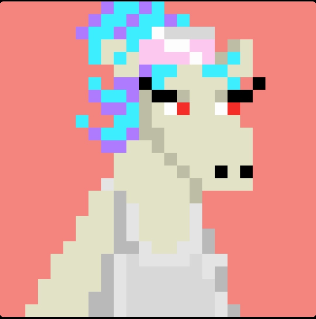 mochanerd's tweet photo. Won this gorgeous 2tinyhorse by @Thurstobertay in the @AOWLs_HootGang holders giveaway!  Cant wait to head to the races! #2tinyhorse #NFT #AOWLs  #Hootgang  #AlgoNFTs #Algorand #Algofam #Algopixelart #Algo https://t.co/mXg52K42RU
