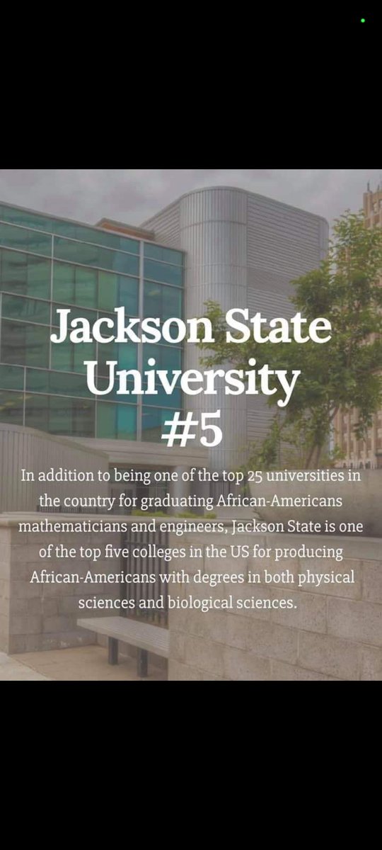 LadyNay1920's tweet photo. #TheeILove Is Not just a leader in Athletics For Those who are getting it twisted! #AThread About @JacksonStateU https://t.co/6DUYicizWA