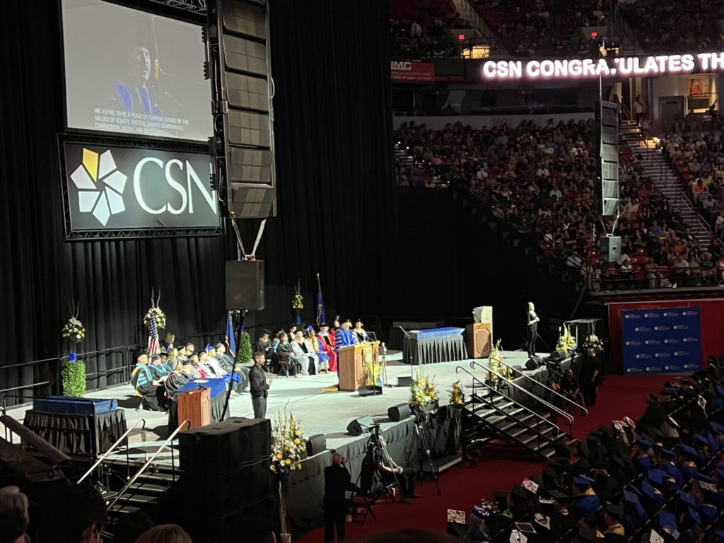 WillMcCurdyII's tweet photo. Glad to be in attendance for @CSNCoyoteβs 50th commencement ceremony. Congratulations to the graduating class of 2022!!! #CSNGrad #CSN50 #graduation https://t.co/4PNpZuzyJJ