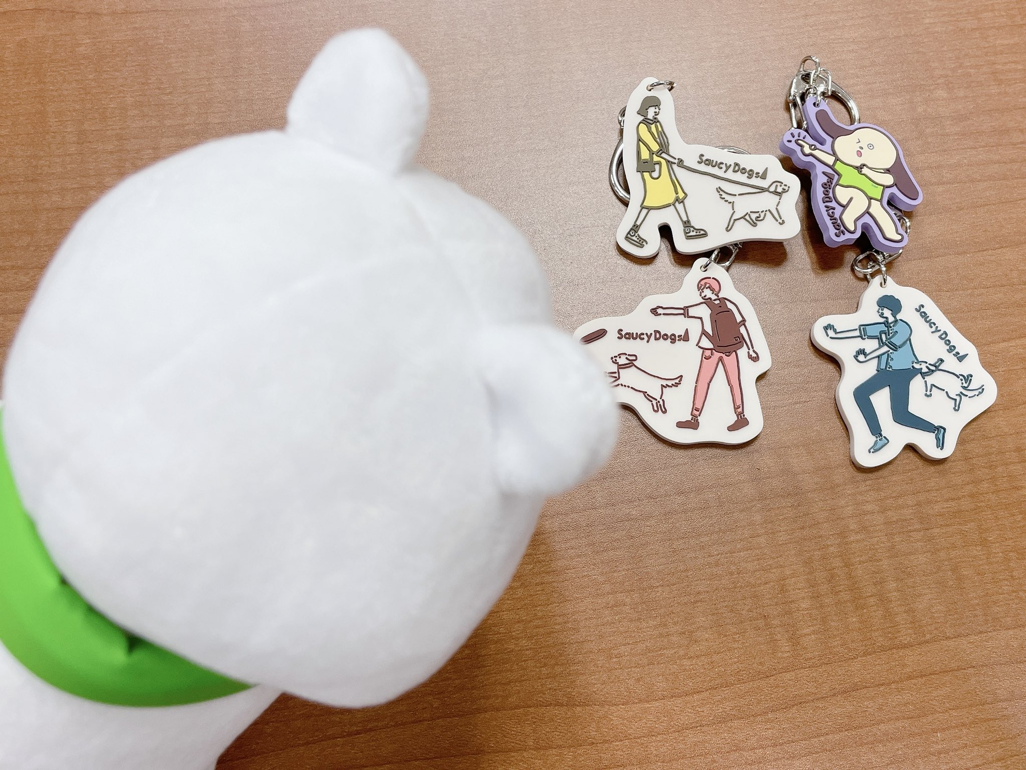 Saucy Dog タオル ラババン キーホルダー ポーチ ステッカー Saucy Dog