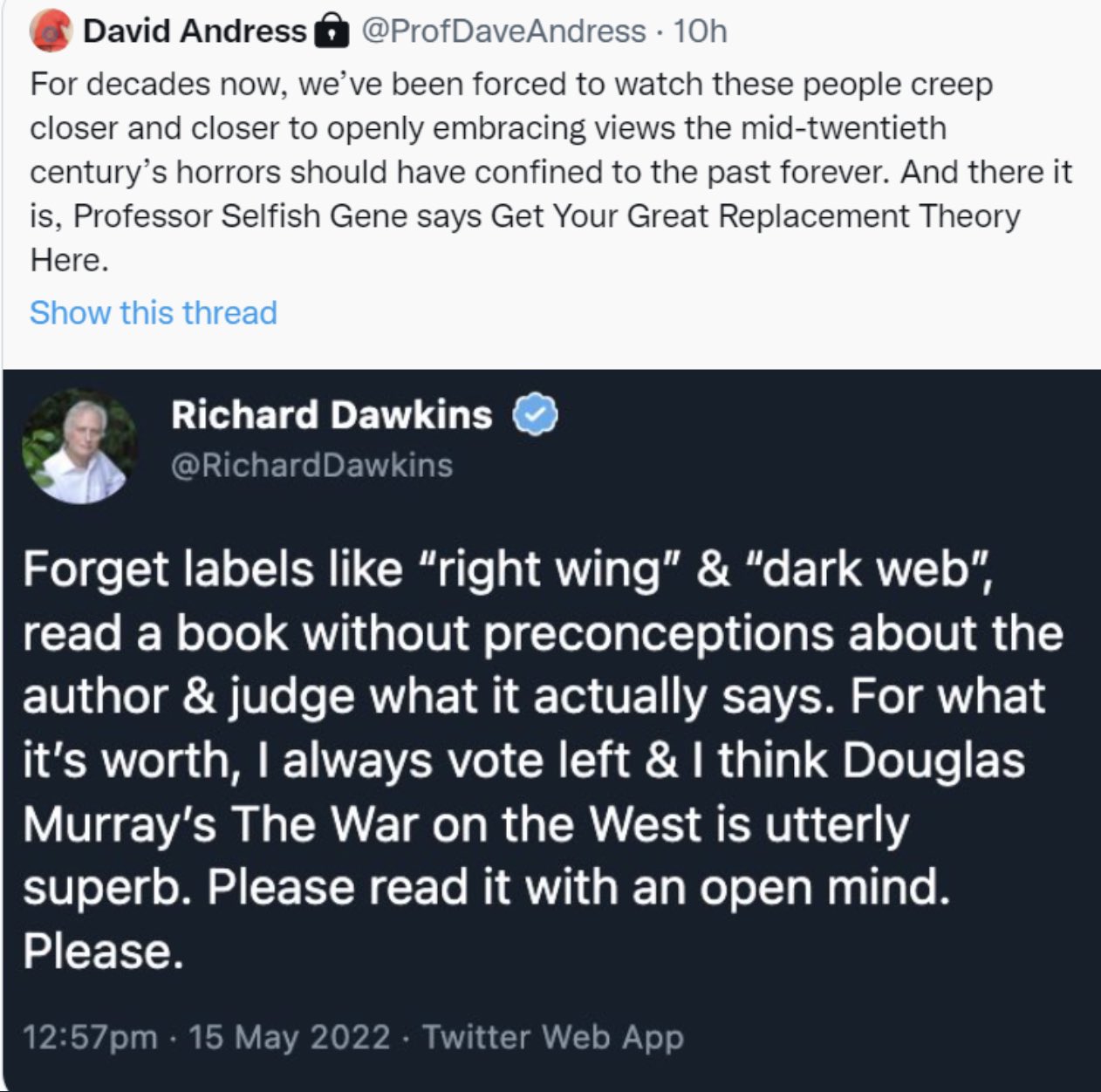 Dr Jordan B Peterson on Twitter "Since it's been blocked perhaps this