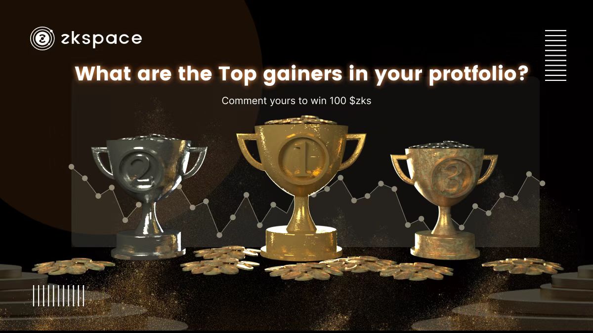 ZKBaseOfficial's tweet photo. What are the Top gainers in your portfolio？😎
    
✍️Comment yours to win 100 $ZKS

💰10 lucky winners https://t.co/4jeppRxPOD