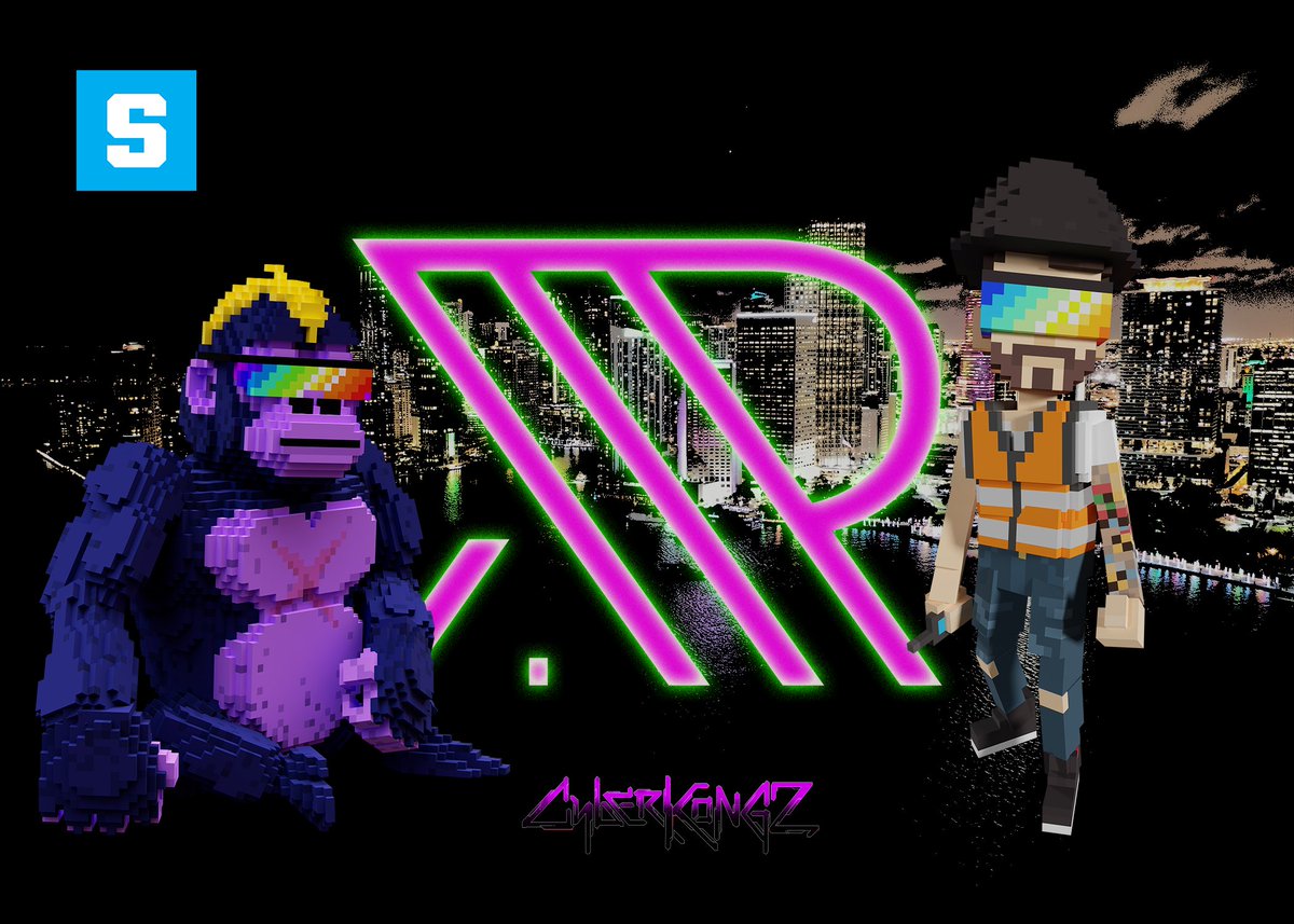 sierradevhomes's tweet photo. Together we build and we innovate. !ooh 🦍🏗️🏡🏞️

@CyberKongz x @TheSandboxGame x @MetaverseGabe 

#Metaverse #RealEstate #NFTs #Miami #Build #OOH https://t.co/AfNwkpkCzQ