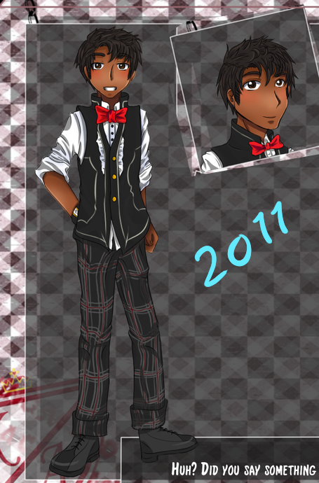 I was looking through my old drawings I did back when I was in high school, and had an old character for an old roleplay group. I wanted to redraw a new version of him, but still retain some of that original look. His name is Gyan.😊