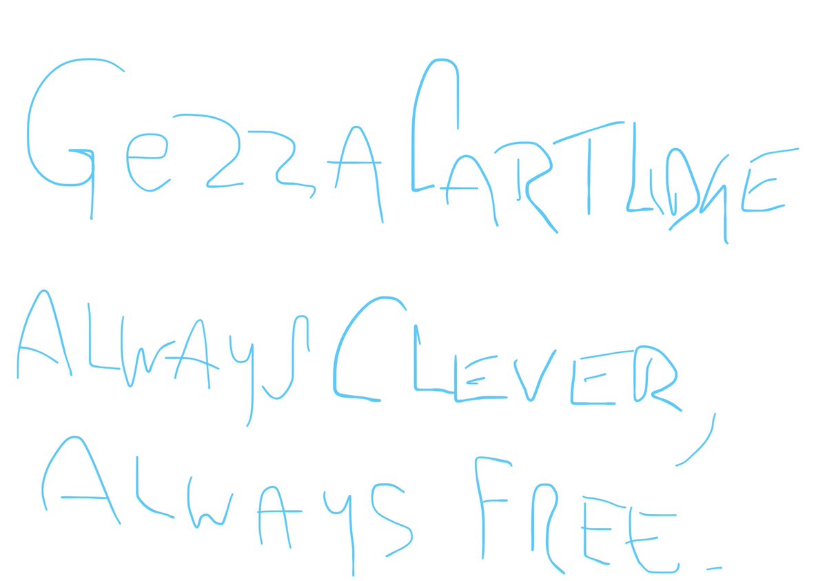 CleverFreeZone's tweet photo. @TroyFitzpatric Stay free Gary. You’re non fungible talent. X https://t.co/6K67FY196p