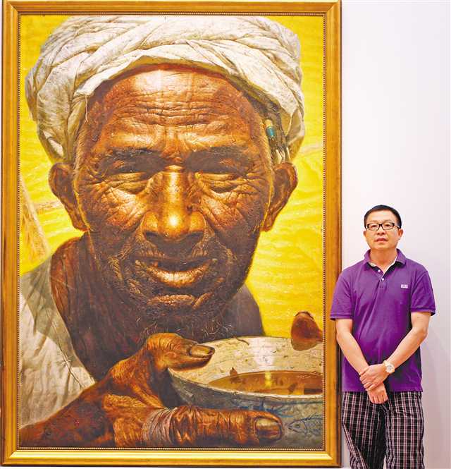 iChongqing_CIMC's tweet photo. "This face can be every father in the era. Whoever sees it will think of their father." At 10:30 p.m. on May 10, a full-length documentary, Fine Arts in China, was aired on China Central Television Channel One. #finearts #LuoZhongli #SCFAI

https://t.co/CUrWTCmbLs https://t.co/QZhrlOYXXZ