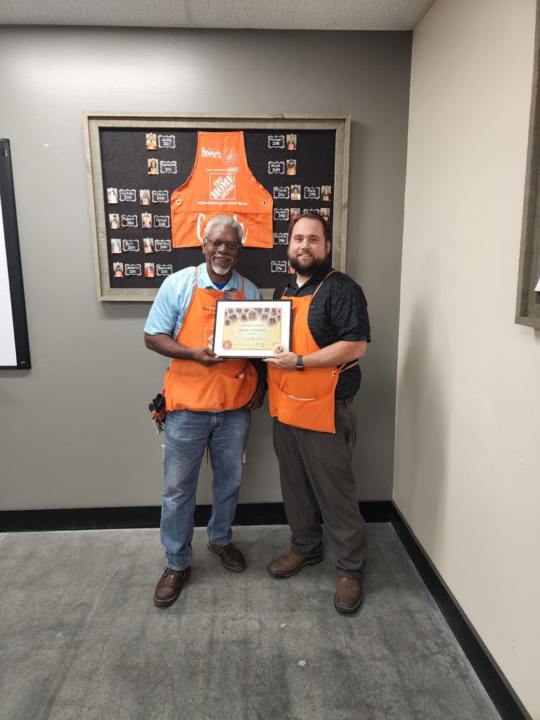 Big Shout Out and Thank You to Mr. Wayne for his 17 years of Service!!!🥳👏🏽 <a href="/rjwoutdoors/">Ron Weatherhead</a> <a href="/StevenHauptman1/">Steven Hauptmann</a> <a href="/Felicia081281/">Felicia Smith</a> <a href="/0386slidelleast/">HD Store 0386</a> <a href="/0386slidelleast/">HD Store 0386</a> <a href="/HDDistrict132/">Home Depot D132</a> <a href="/ChrisDurand_HD/">Chris Durand</a>