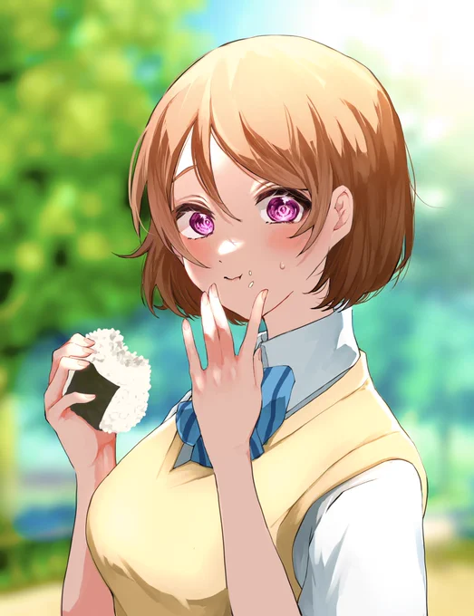 かよちんご飯ついてるよ! 
