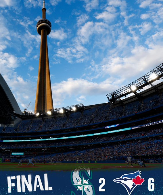 Final: Blue Jays 6, Mariners 2