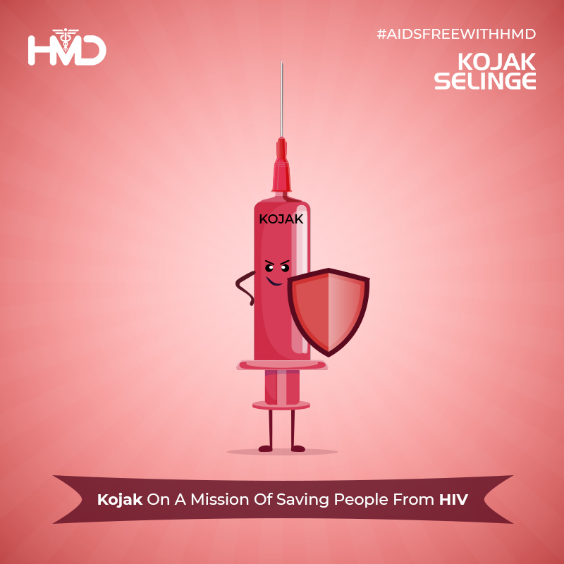 hmdhealthcare's tweet photo. #Kojak is an #autodisablesyringe that works on a ring &amp; break mechanism, which ensures the plunger breaks if there is an attempted reuse. It reduces the risk of #needlestickinjuries &amp; protects against #HIVinfection. 
#AidsFreeWithHmd #Aids #HIV  #SafeSyringe #SyringeReuse https://t.co/bghgvrhcyh