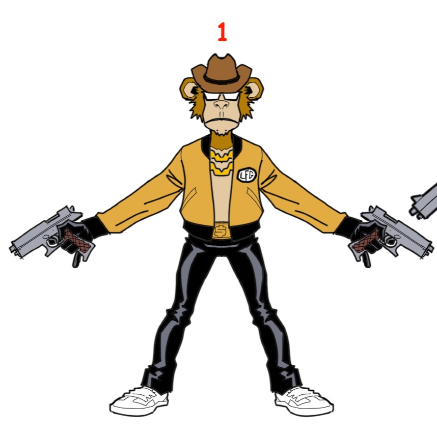 TheCyberHornets's tweet photo. Sneak peek concept drawing of one of the Blue Chip NFTs that will be featured in Cyber Hornets Issue #3

Introducing "HipHopCowboy" #BAYC #8108 owned by @Habibi_Kenny What shenanigans will this ape be involved in 🤔

#NFTCommunity #cryptocurrency #art #artist #NFTs #TCGWorld #LFG https://t.co/uTWBOR6gVR