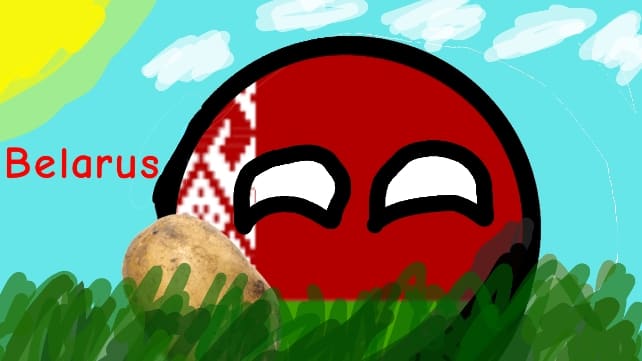 enderwii's tweet photo. Belarus ball 🇧🇾 #countryballs https://t.co/8837XUPJL2