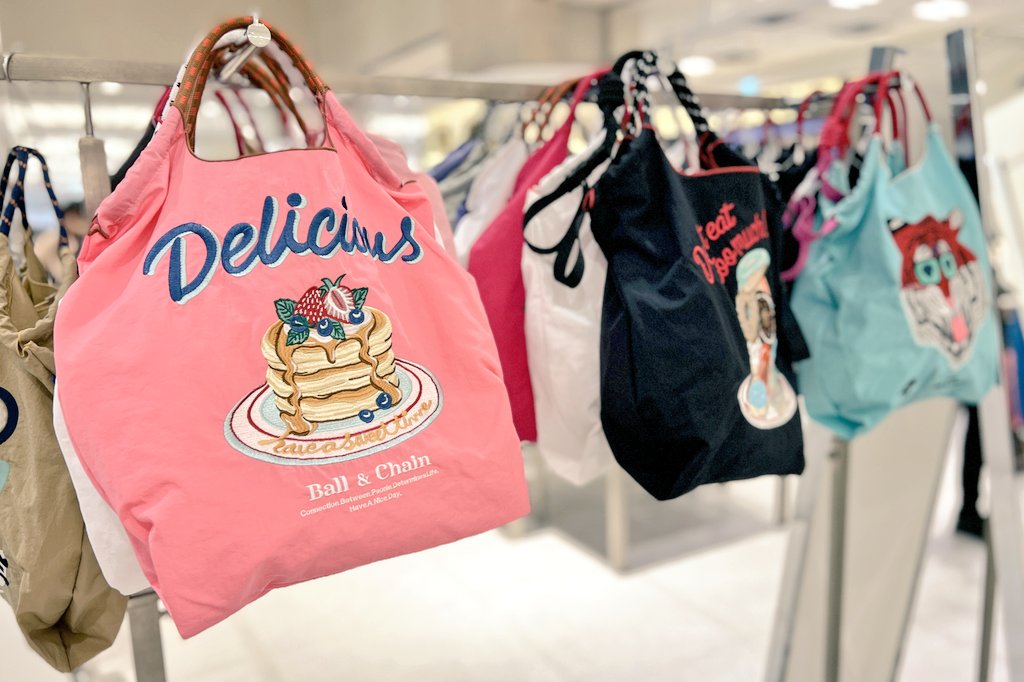 ボールアンドチェーン エコバッグ Mサイズ そごう横浜40周年 ハーバー
