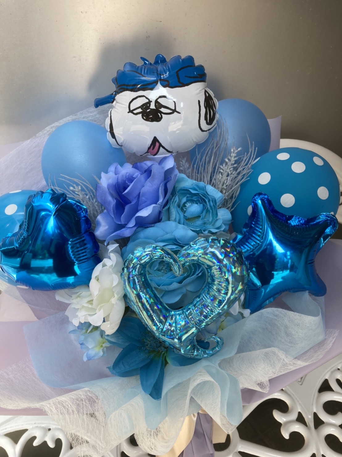 猫 フラスタ フラワーアレンジ 卓フラ 楽屋花 生誕祭 推し バルスタ 握手会