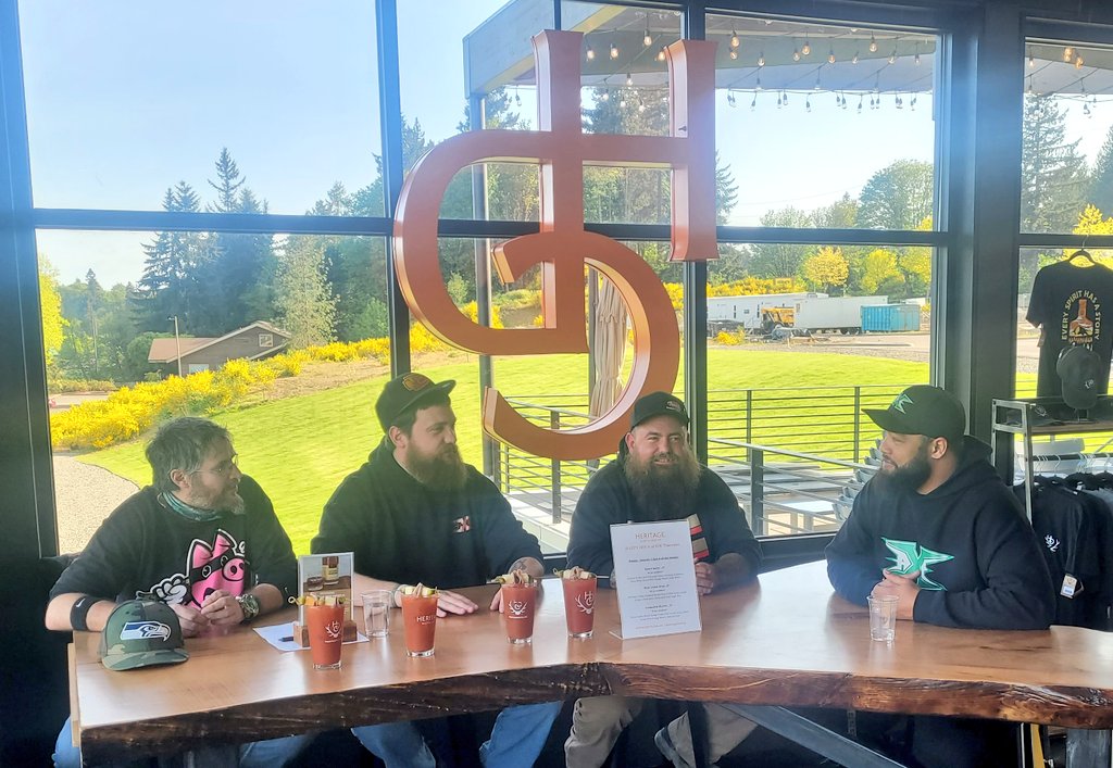 TheAXEpodcast's tweet photo. Make sure you look out and join us the #AXEpodcast for our trip to review @HeritageDistill. 3 big segments dropping soon. #WhiskeyWilly #Whiskey #BeerdManReviews #WattThaFFFF #Reviews https://t.co/DQ3sm8L0qK