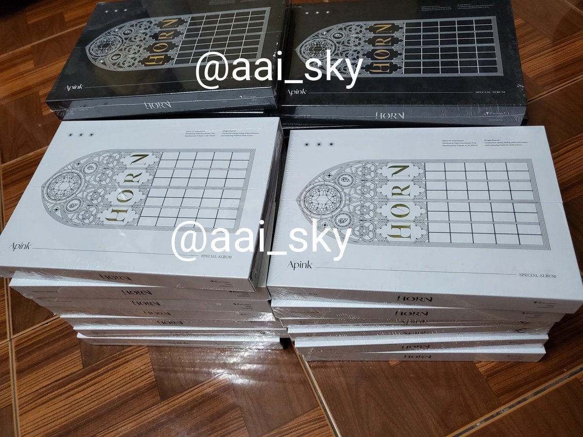 aai_sky's tweet photo. Apink HORN เอพิ้งบั้มเปล่า บั้มแกะ/ไม่แกะ ของครบ/ไม่ครบ สอบถามการ์ดได้นะ เป็นของใหม่ทั้งหมดค่ะ ใครสนใจรบกวนDM ทักมาได้เลยนะคะ #ตลาดนัดแพนด้า #ตลาดนัดapink https://t.co/99EJ9aCI6v