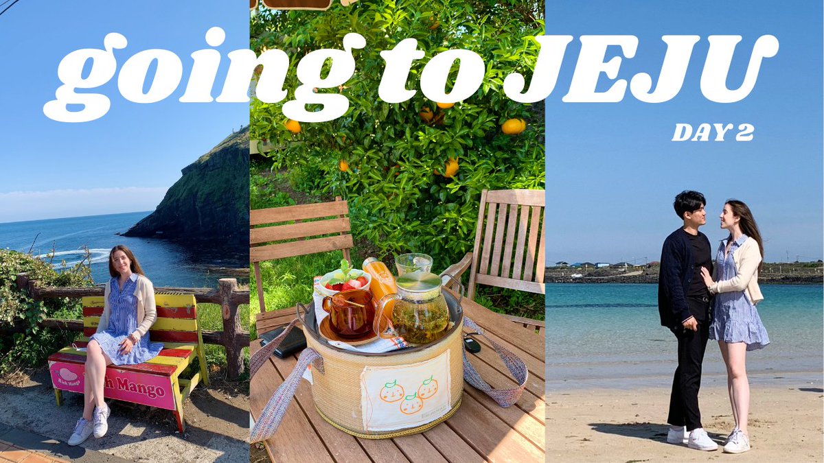 CarlaFruchet's tweet photo. I uploaded 2 new vlogs about my trip to Jeju Island in Korea #jeju #korea #vlog #newvlog #youtube 

https://t.co/EJvIh8bDnq https://t.co/k0Qh57oyr5