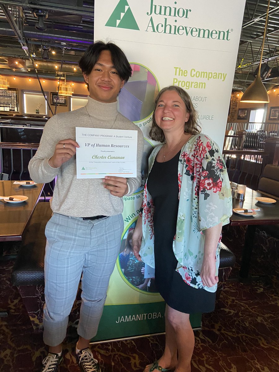 Congratulations Chester Cunanan for earning VP of Human Resources of the Year! Your commitment to a positive team environment and your support of all members was incredible <a href="/wpcLRSD/">Windsor Park Collegiate</a> <a href="/revivemanitoba/">Revive Manitoba</a> <a href="/JAManitoba/">JAManitoba</a>