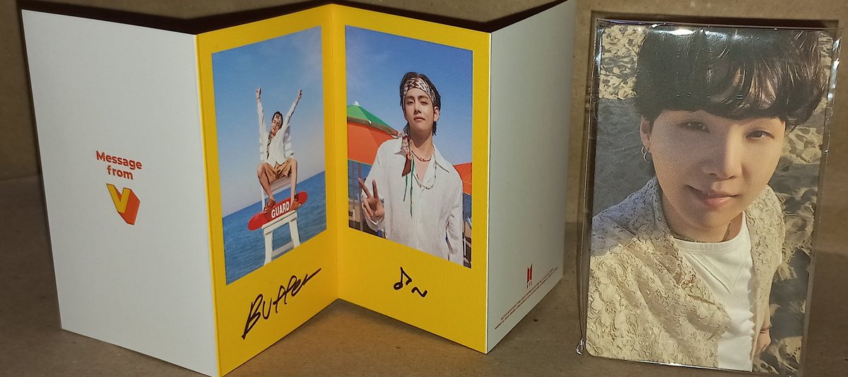 _RamyeonZz_'s tweet photo. Wts lfb

Bts butter pc and message card set
Yoongi cream pc
Ot7 peaches pc
Taehyung and jungkook message card
400 pesos only SET

Comment mine or dm me if interested 😊 https://t.co/ZVbxCm8M5r