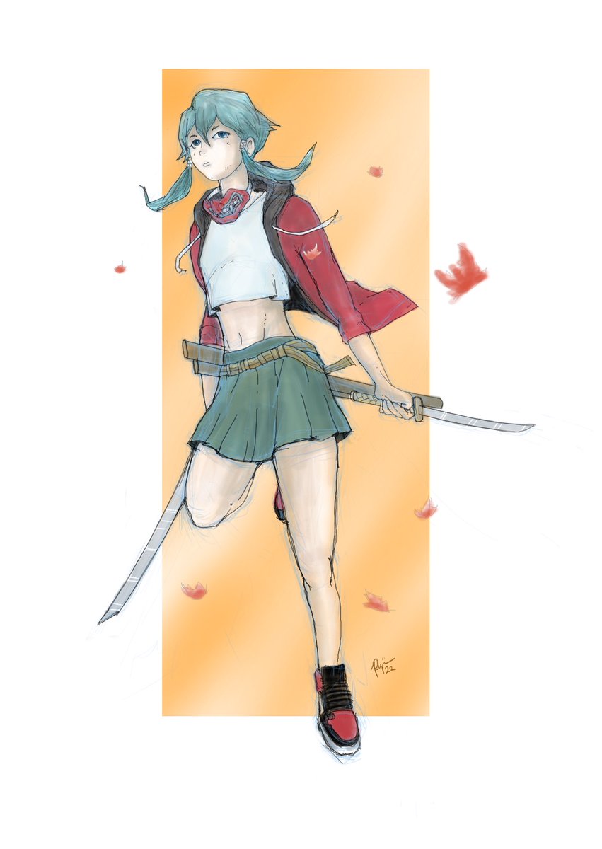 ryemarifosque's tweet photo. I couldn't sleep. So I drew. Not really geat in drawing the female form but yeah, I tried.

#originalcharacter 
#digitaldrawing
#digitqlart
#autodesksketchbook https://t.co/hvqAssMGW2