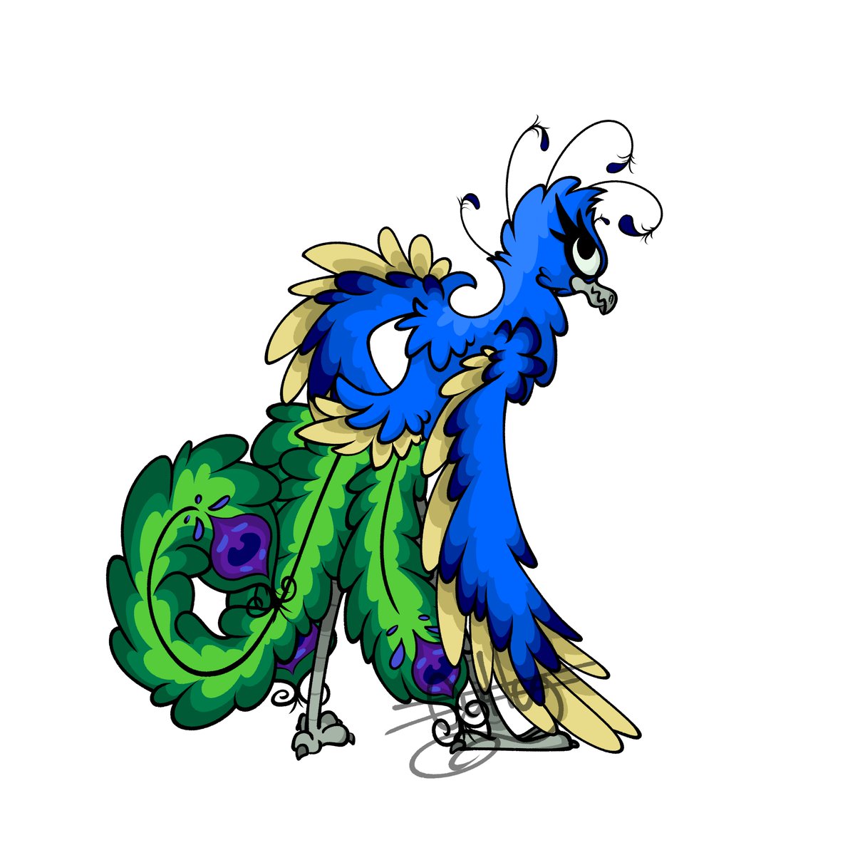 CuTTyCommando's tweet photo. 🦚 https://t.co/eGexBLtY8N