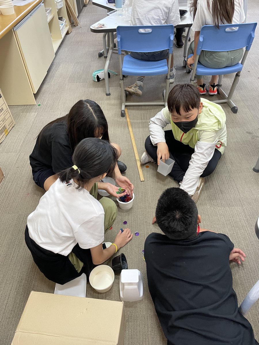 MelissaFleck8's tweet image. Grade 5 students explore different strategies to determine how much space an object takes up. The struggle to think outside the formula was a wonderful learning opportunity. #pypmath #productivestruggle @maisie_bradley @OlsonSKelly