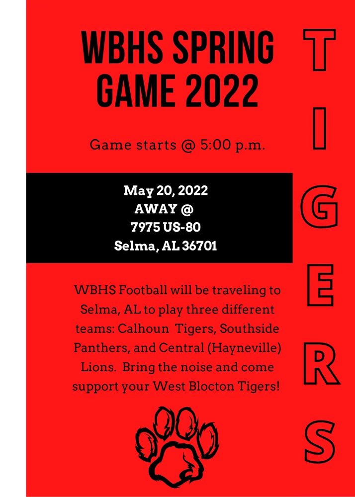 West Blocton Football on Twitter "😏 See you there BloctonFootball 