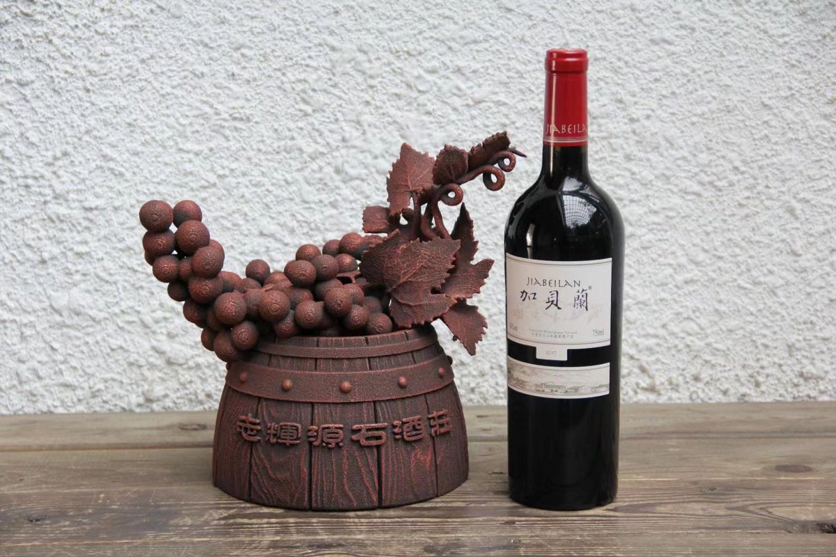 FloreZwx's tweet photo. Sand 3D printing  -  wine holder for a chateau. A great design can catch your eye. And choosing the right way to realize the design can make it more attractive.

#custom #design #prototype #displaymodel #3dprinting #service #sand #additivemanufacturing https://t.co/nKwD3D9YBG