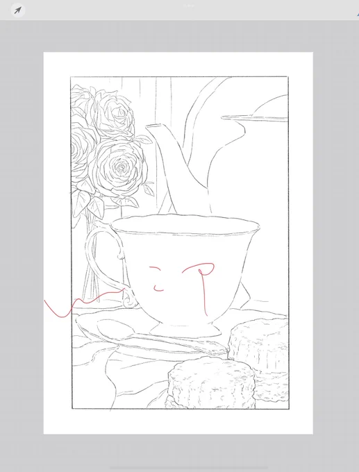 肩の力抜いていい感じの絵が描けるかチャレンジしてる 