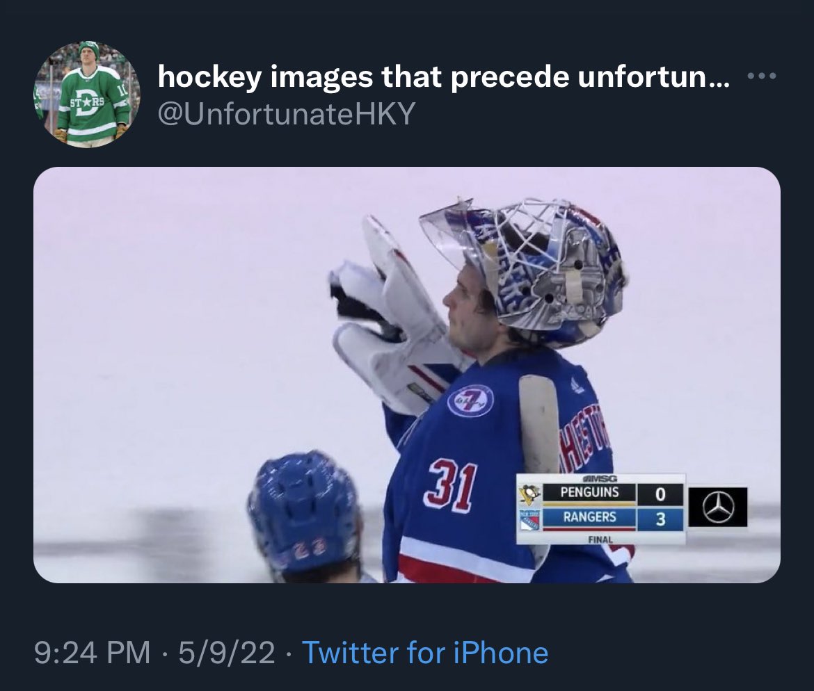 hockey images that precede unfortunate events (@unfortunatehky) on Twitter photo 