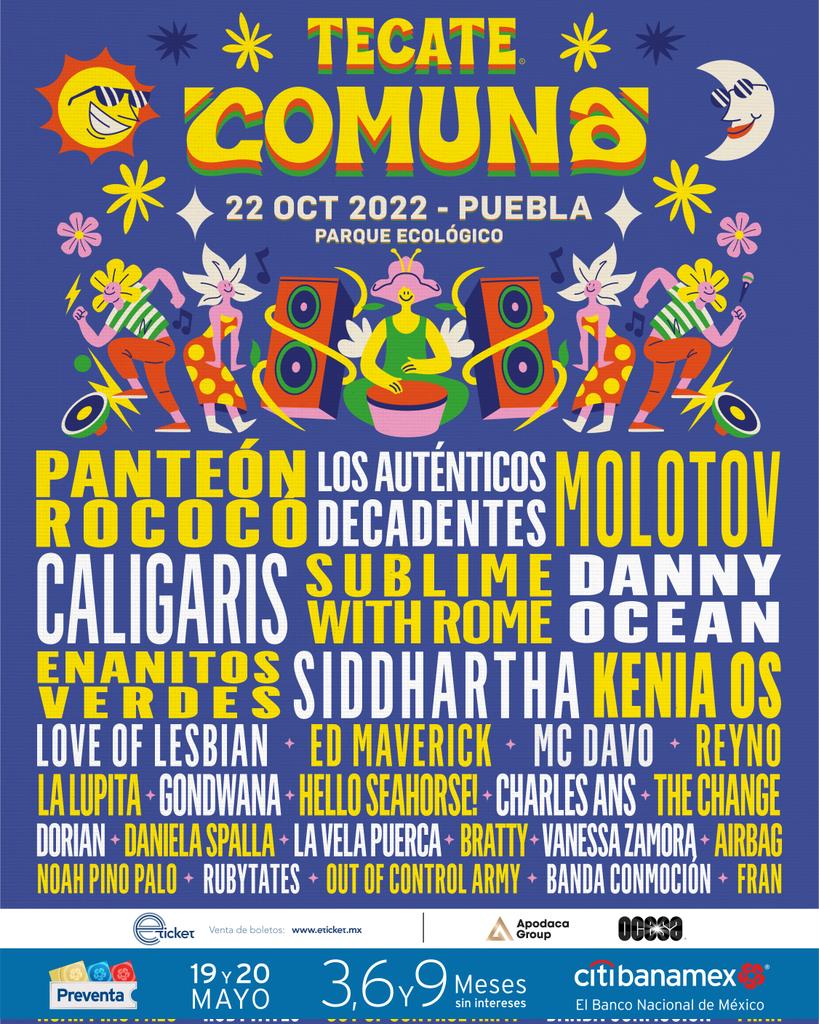 ¡Regresa con todo el festival Tecate Comuna!