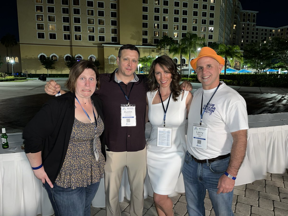 supertechu's tweet image. Late night at #access22