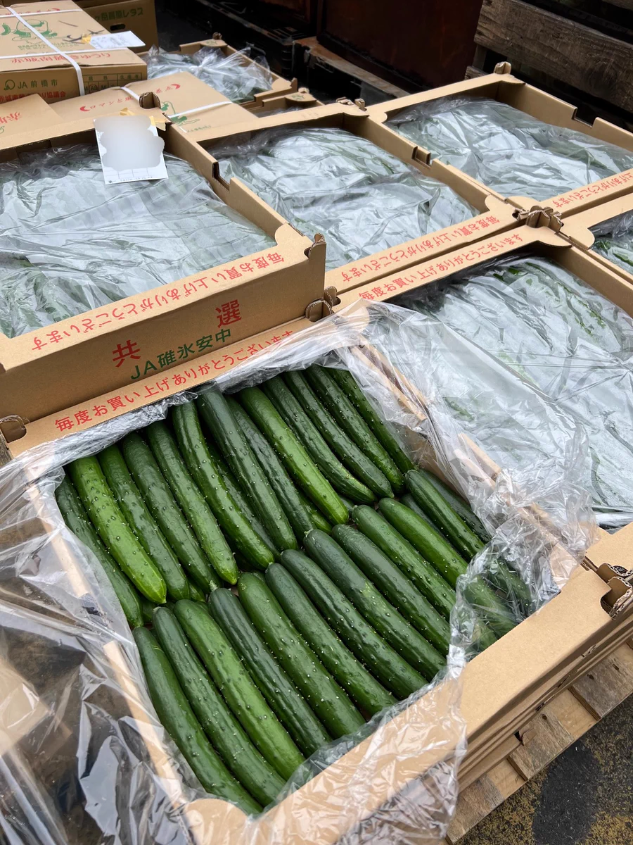 東京最大の青果市場で今日1日で廃棄されるお野菜はこれだけあった!!