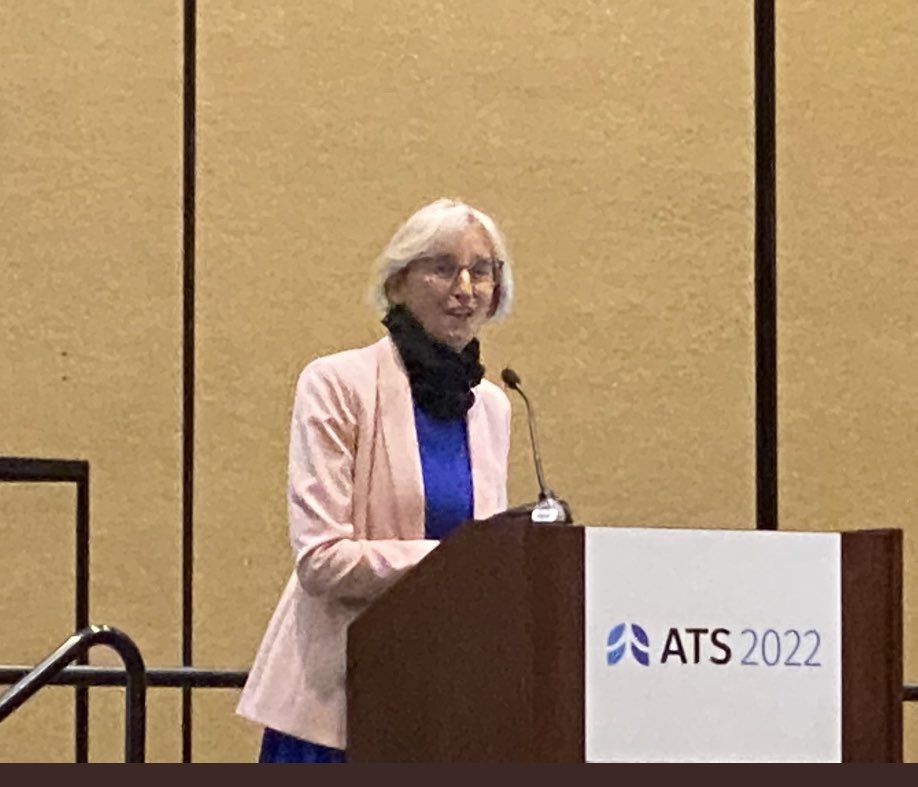 KaminskiMed's tweet photo. Congratulations to Prof  Melanie Königshoff for  receiving the #ATS2022 Recognition for Scientific Accomplishments Award. She is a superb physician scientist, mentor, role model and friend!  
#ThisIsRCMB   #WomenInMedicine https://t.co/AXI03n7PoT